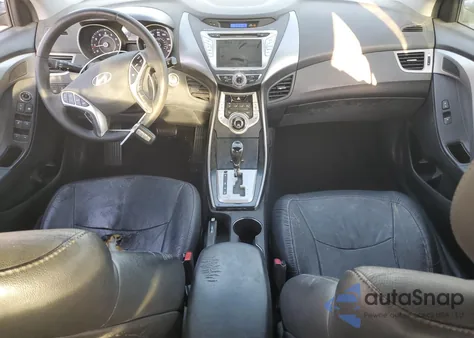 2012 Hyundai Elantra Gls from USA, damaged, VIN 5NPDH4AE1CH123437